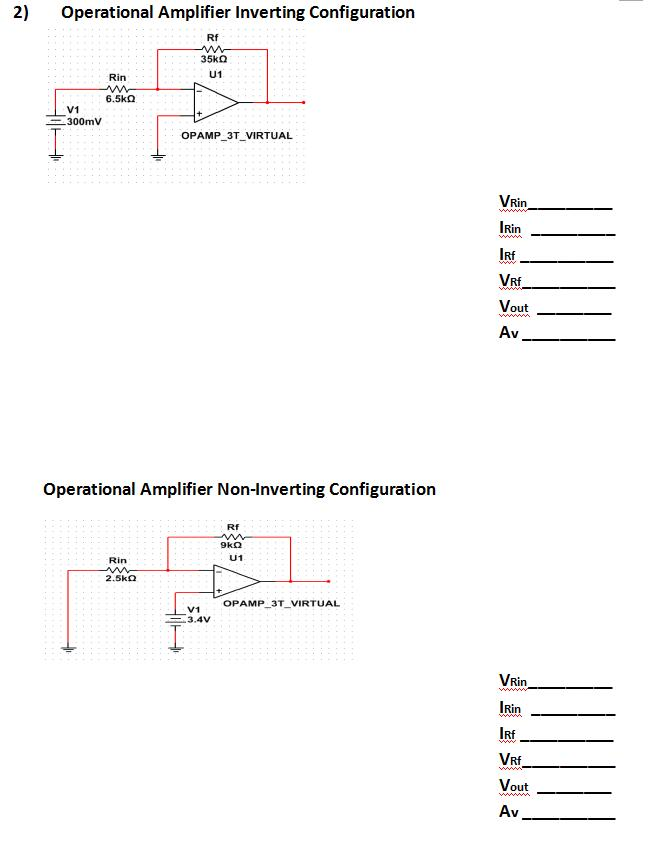 Op-amp equivalent circuit picture
