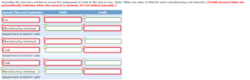 Solved Job Cost Sheets For Howard Manufacturing Are As Fo