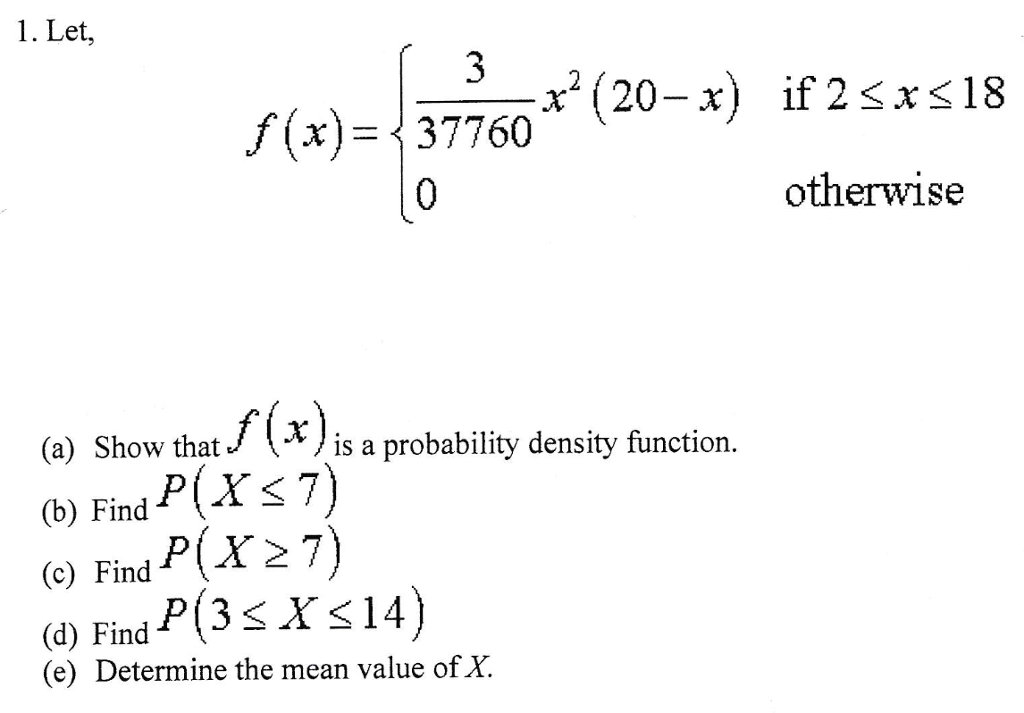 Solved F X 3 X 2 X If 2 Lessthanorequalto Chegg Com