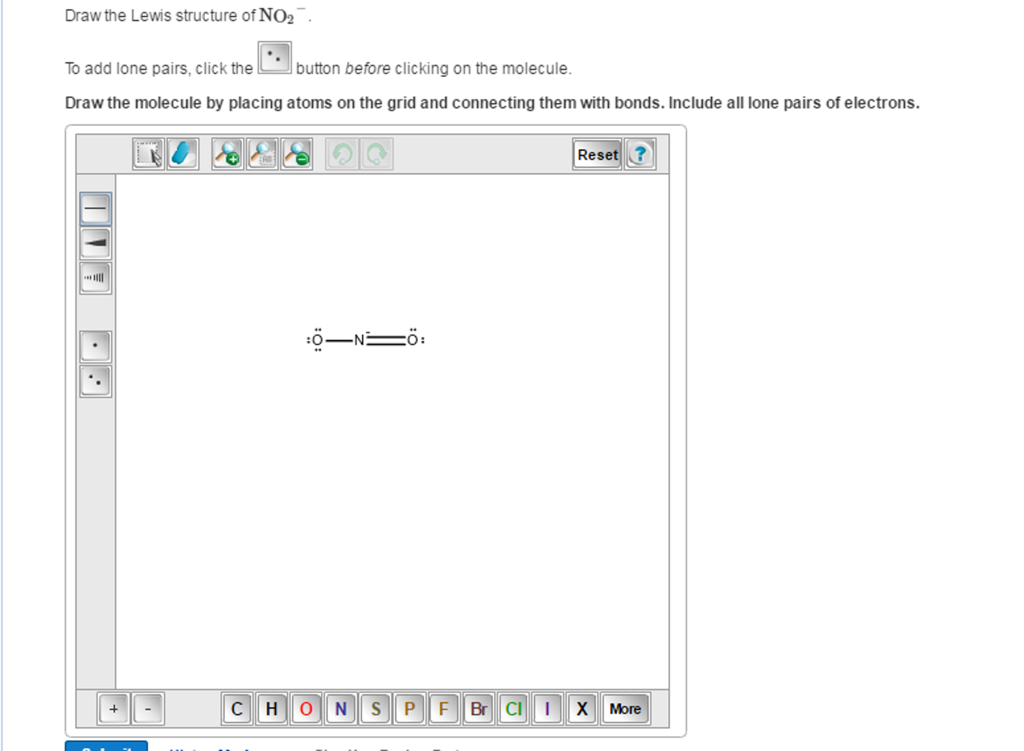 Solved Assign Formal Charges To Each Atom In The O3 Molec