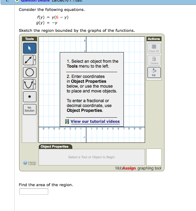 Solved Consider The Following Equations F Y Y 6 Y G Y Chegg Com