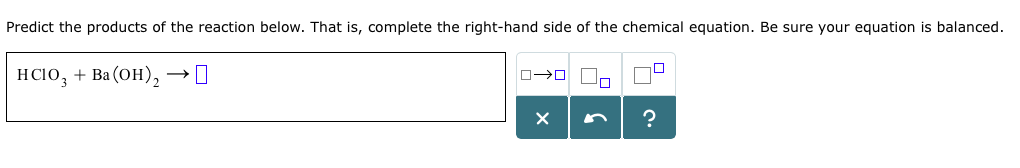 Solved Predict The Products Of The Reaction Below. That I