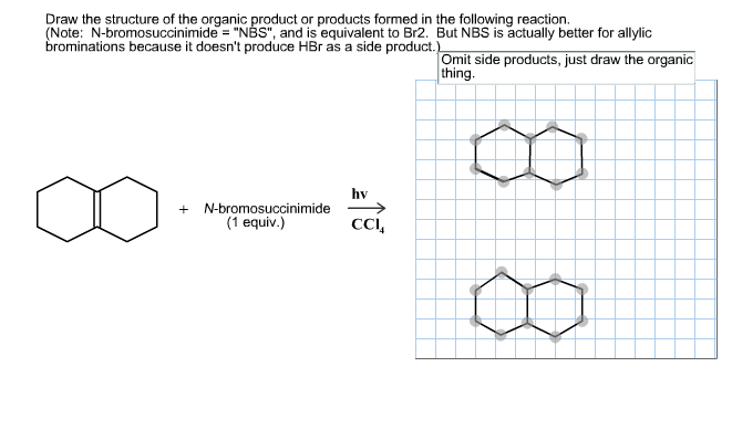 Solved Draw The Structure Of The Organic Product Or Produ