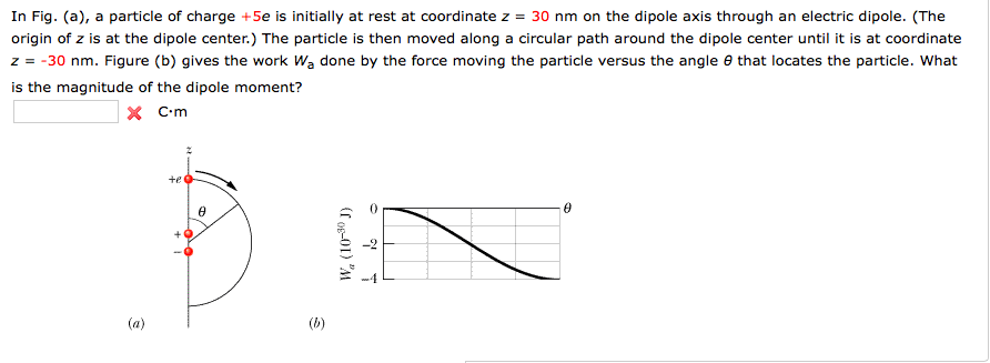 Solved In Fig. (a), A Particle Of Charge +5e Is Initially