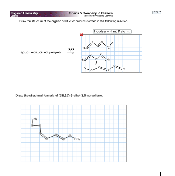 Solved Draw The Structure Of The Organic Product Or Produ