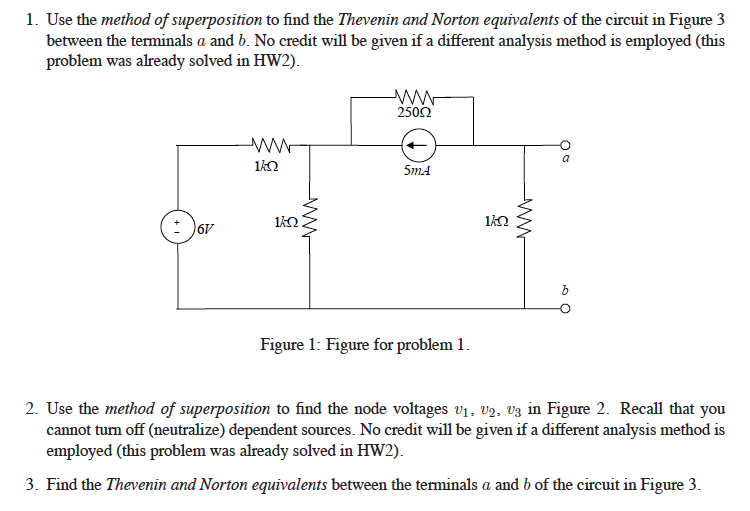 circuits superposition principle