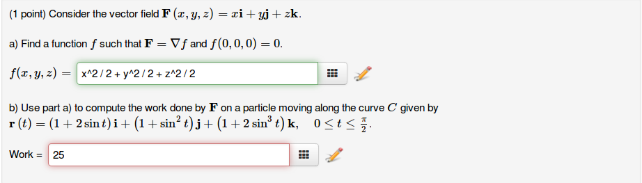 Solved Consider The Vector Field F X Y Z Xi Yj Chegg Com
