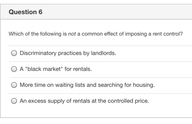 Solved Question 5 2 Pts Minimum Wage Legislation Is Oppo