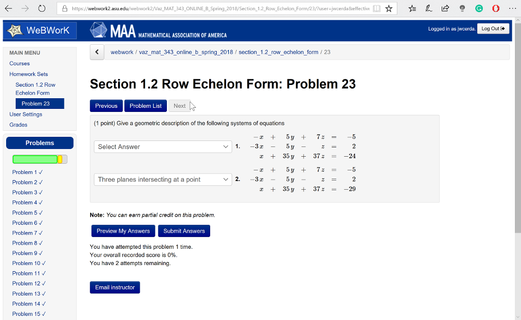 Solved 凸https Webwork2 As Z Mat 343 Online B Spr