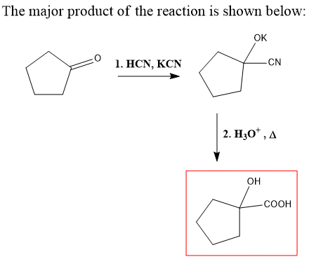Question & Answer: Provide the major organic product of the reaction shown below...... 1