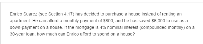 how much down payment for 800 000 house