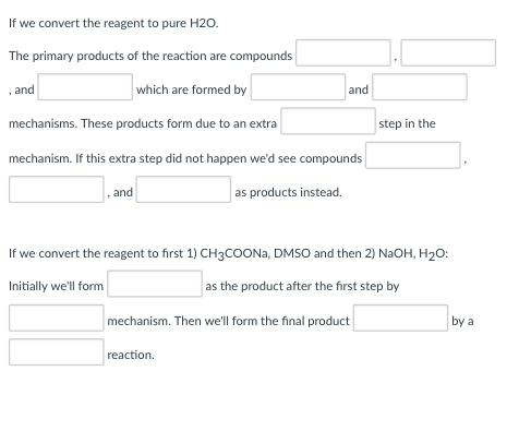 Question & Answer: OTs Reagent OTs OH OH OH OH OH OH Look at the given reaction and use the letter code..... 1