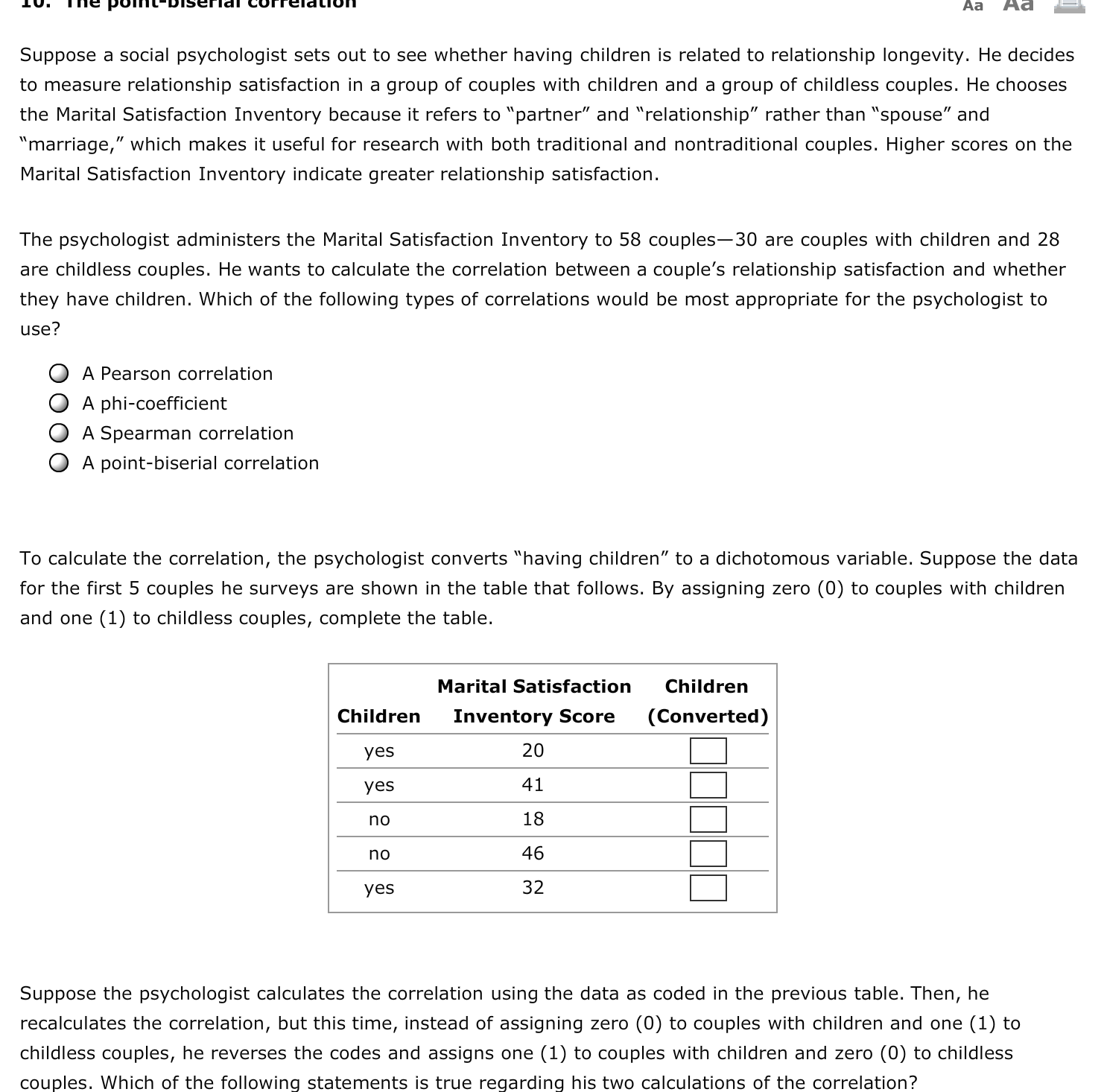 aPHRi Reliable Test Duration