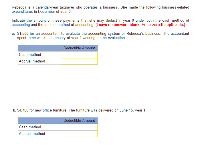 Business Income Deductions And Accounting Methods Solutions Manual