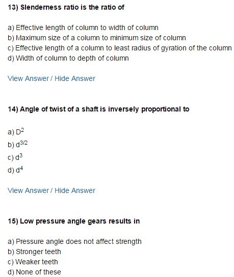 Solved Slenderness Ratio Is The Ratio Of A Effective Len Chegg Com