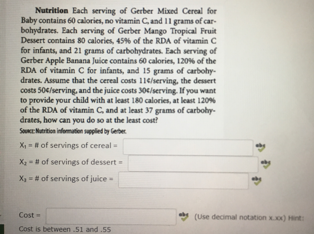 gerber fruit dessert