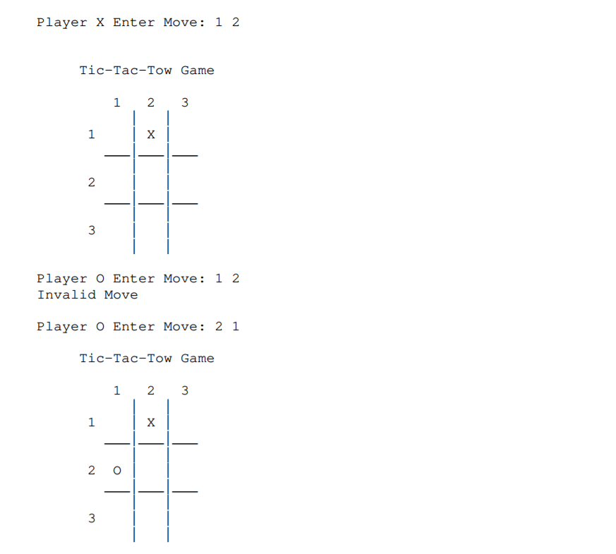 Solved Write a class ultimate tic-tac-toe that allows two