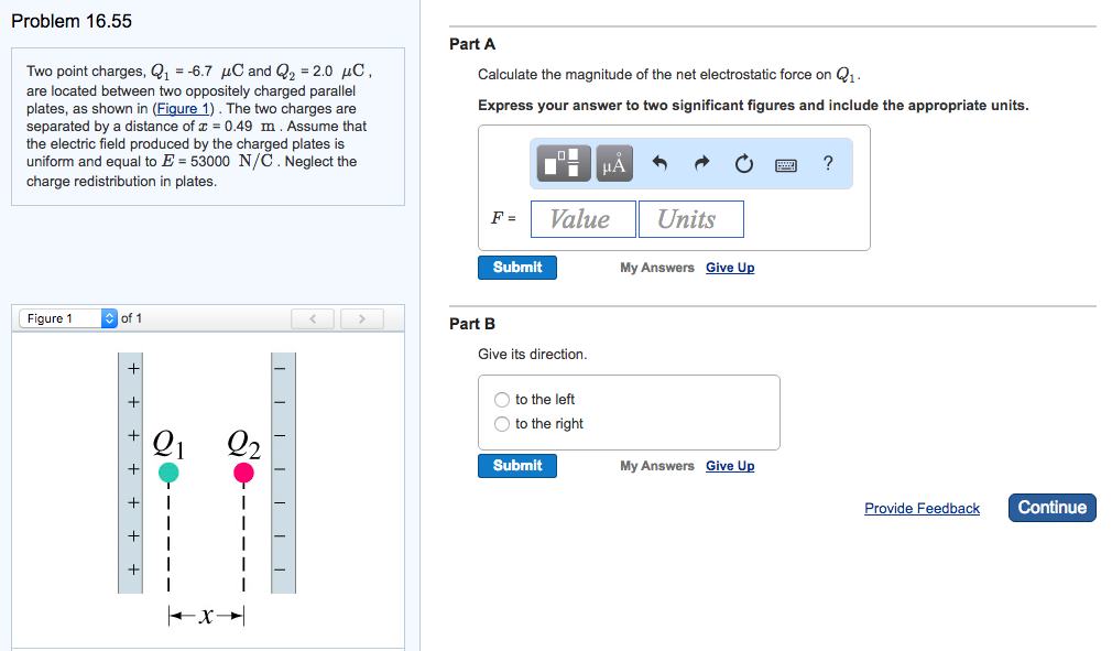 Solved Calculate The Magnitude Of The Net Electrostatic Chegg Com