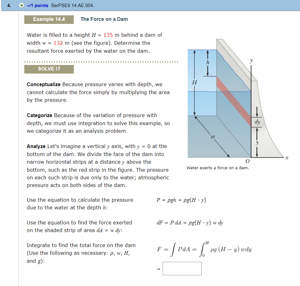 Solved 4 1 Points Serpse9 14 Ae 004 Example 14 4 The F Chegg Com