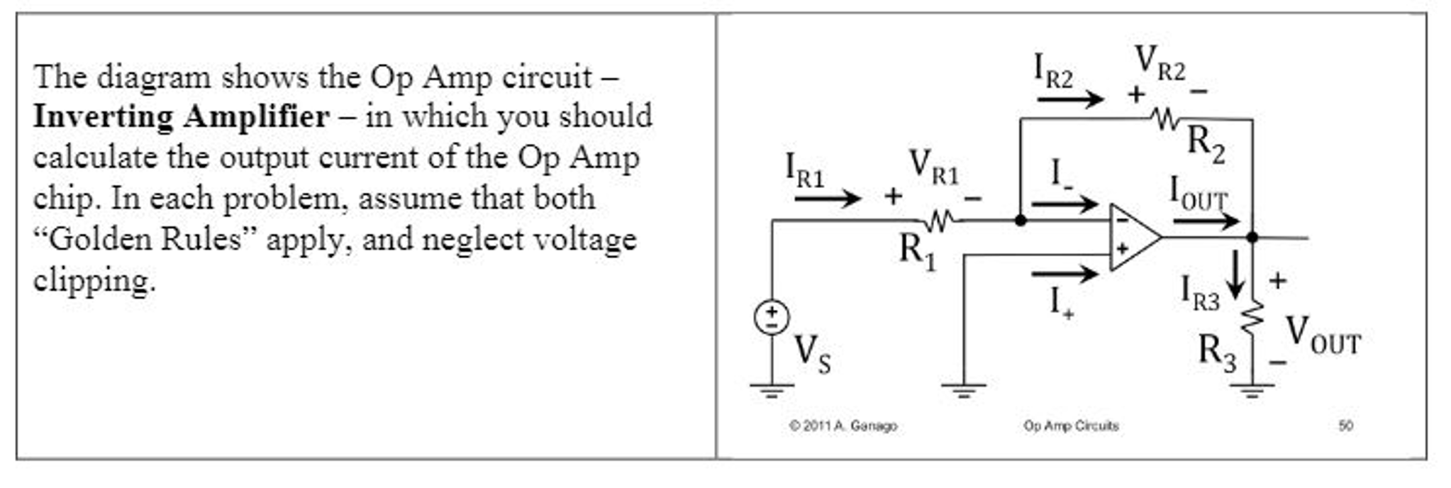 Operational amplifier textbook image