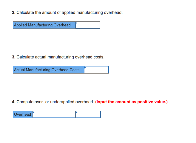 Question & Answer: E2-16 Calculating Actual and Applied Manufacturing Overhead Costs and Over- or Underapplied Overhead Costs [L..... 1