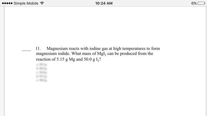 magnesium iodine