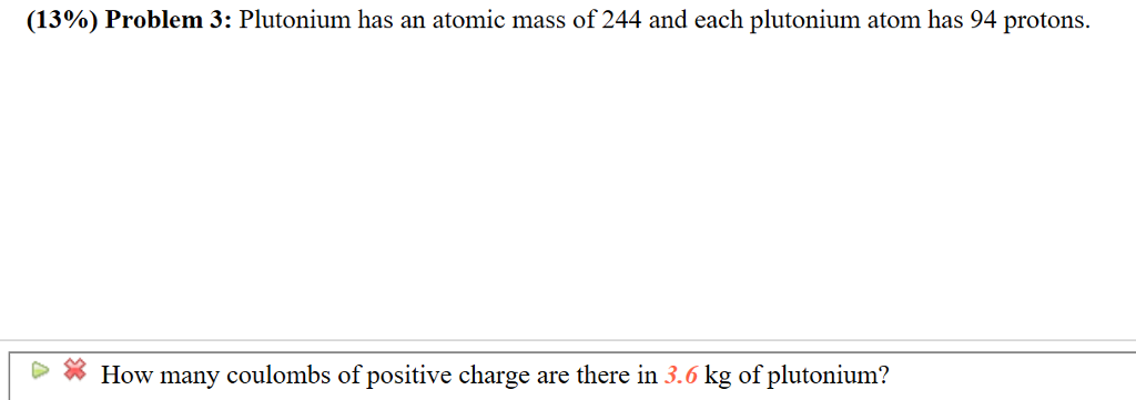 plutonium atom