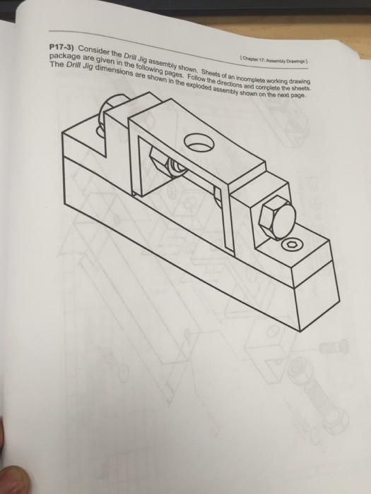 Engineering graphics homework picture
