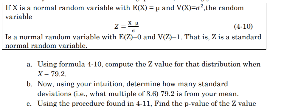 Solved If X Is A Normal Random Variable With E X Mu An Chegg Com