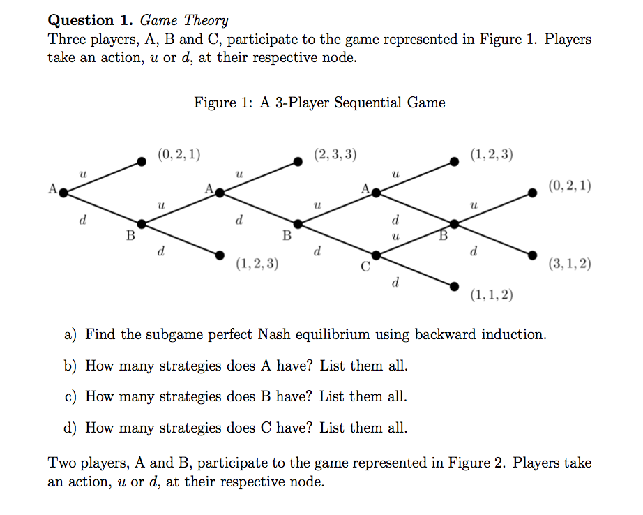 Game Theory- Three-Player Games 