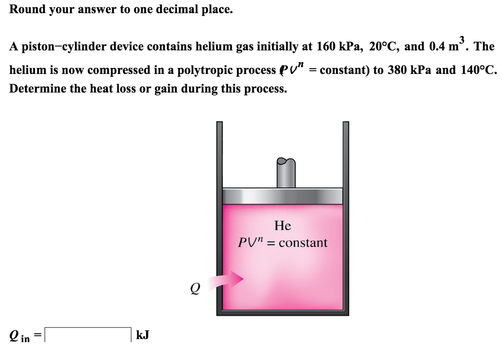 Gas constant of Helium. 145kpa. Piston Frictional Force in cylinder measured by Floating cylinder Liner principle. Polytropic process.