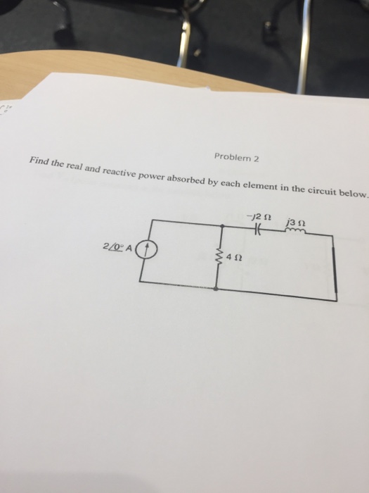 Solved Find The Real And Reactive Power Absorbed By Each 2511