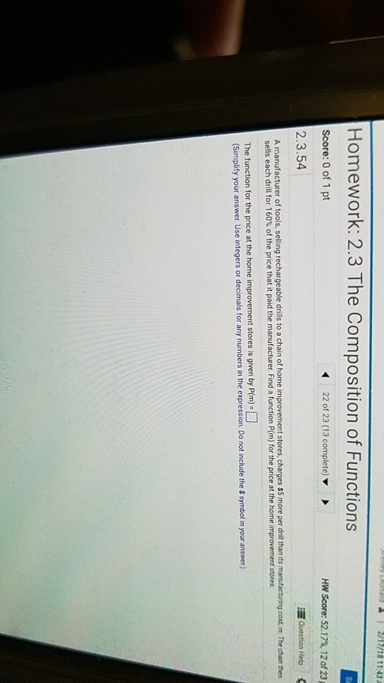 Functions homework 2 picture