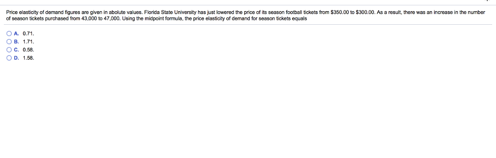 Solved Assume season-ticket prices in the lower bowl for the