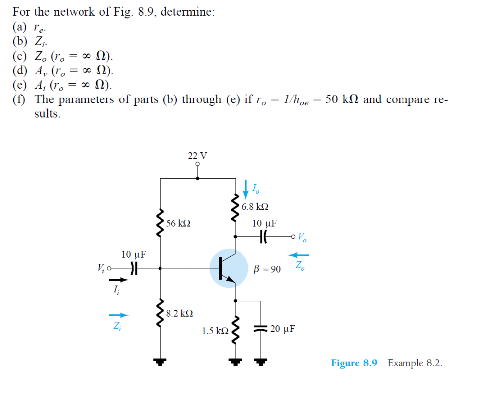 Solved For The Network Of Fig 8 9 Determine A R B Chegg Com