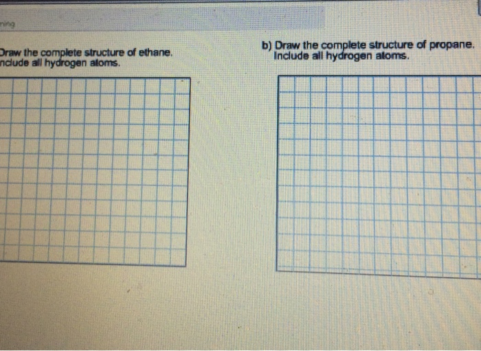 Draw The Plete Structure Of Ethane Include All Chegg 