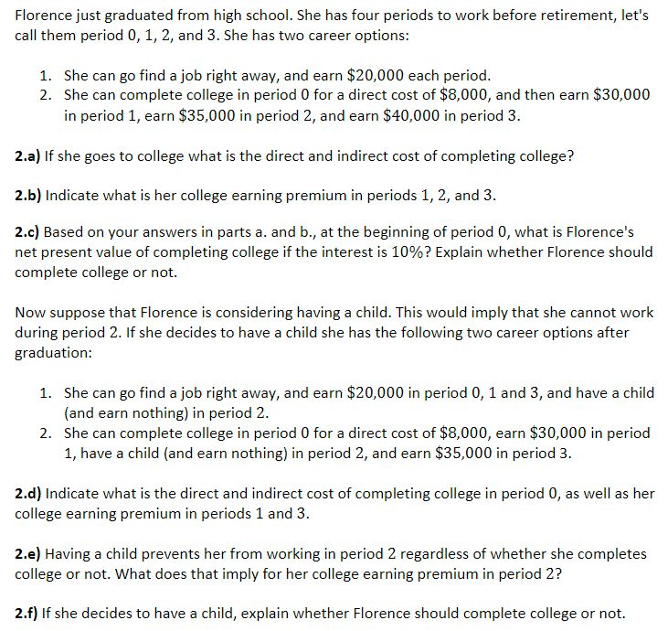 i just graduated high school and need a job