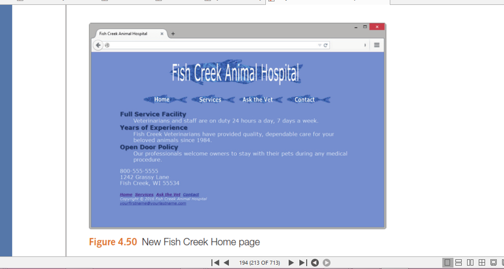 Solved Fish Creek Animal Hospital See Chapter 2 For An In