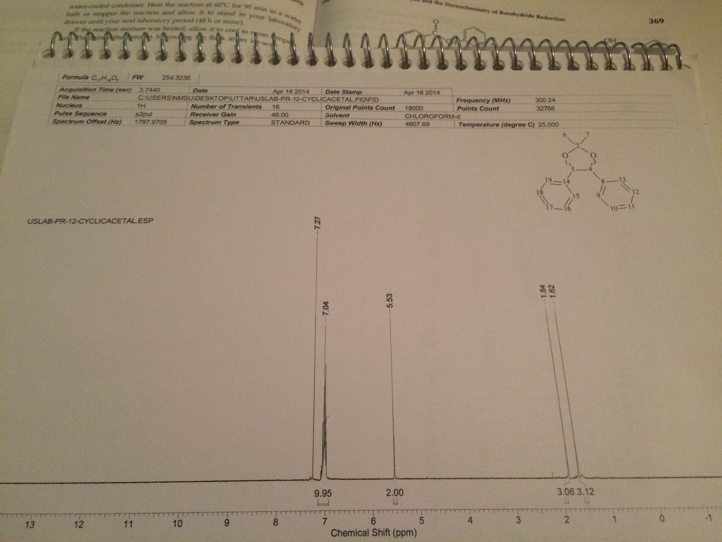 Solved: ... Following NaHB4 + Reduction: The Benzoin For