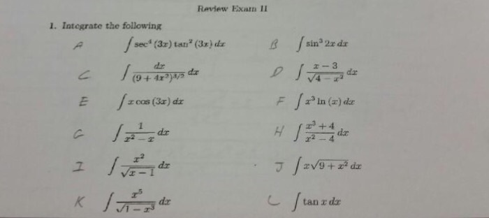 Integrate The Following Integral Sec 4 3x Tan 2 Chegg Com