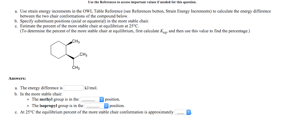 Solved Use Strain Energy Increments In The Owl Table Refe
