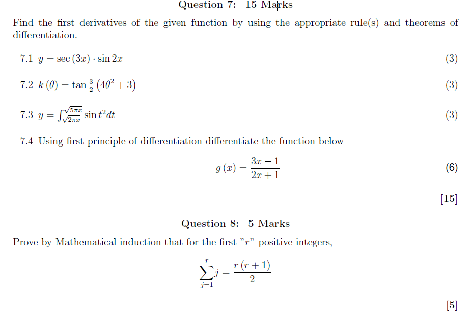 Solved Find The First Derivatives Of The Given Function B Chegg Com