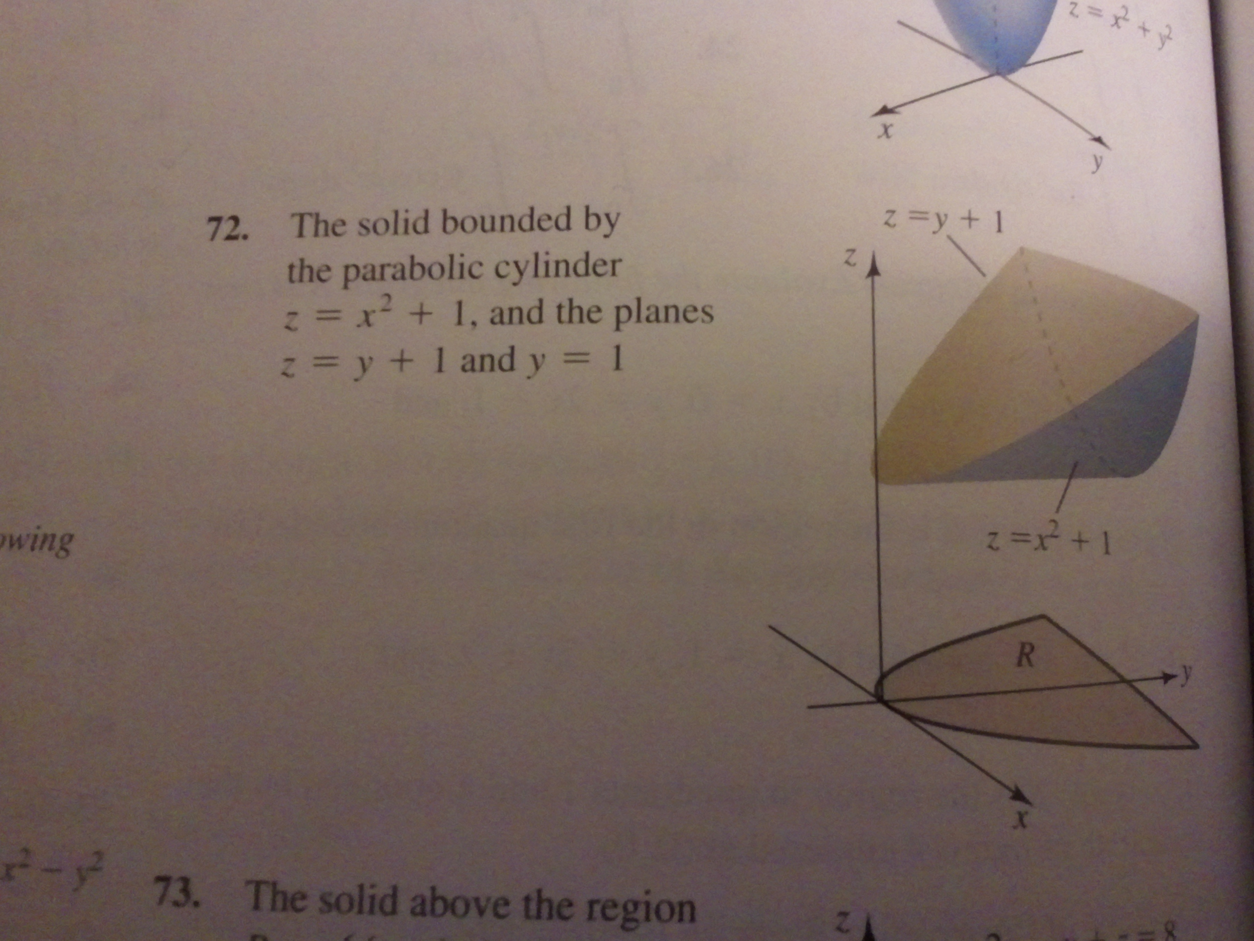 Solved What Is The Volume Of The Solid Bounded By The Chegg Com