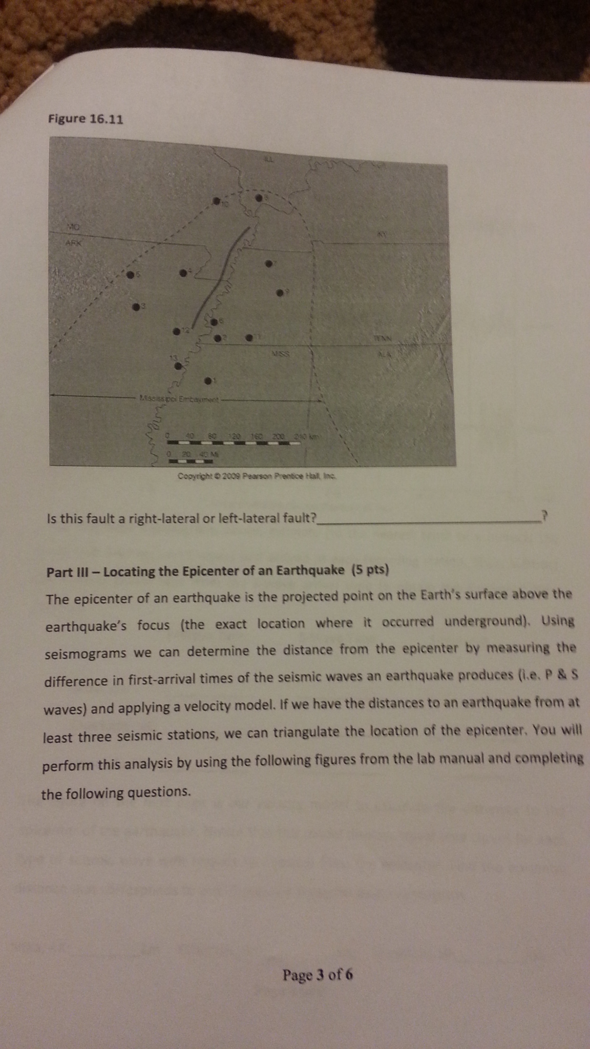 I need some help on geology lab earthquake. can so