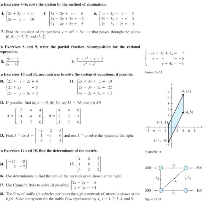 Solve The System By The Method Of Elimination 2x Chegg Com