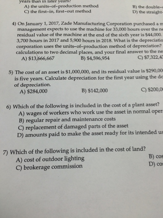 Which Of The Following Is Included In The Cost Of