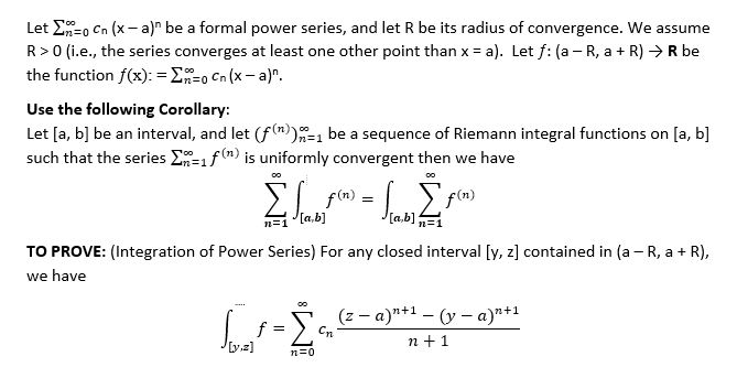 Solved Let S7 0 Cn X A Be A Formal Power Series And L Chegg Com