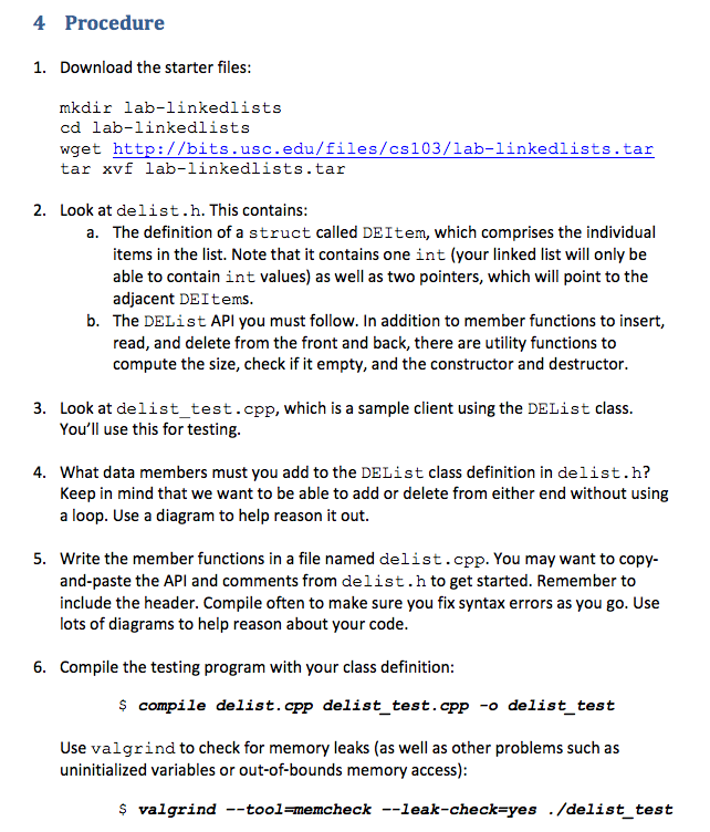 Solved Cs 103 Lab The Adventure Of Links 1 Introduction Chegg Com