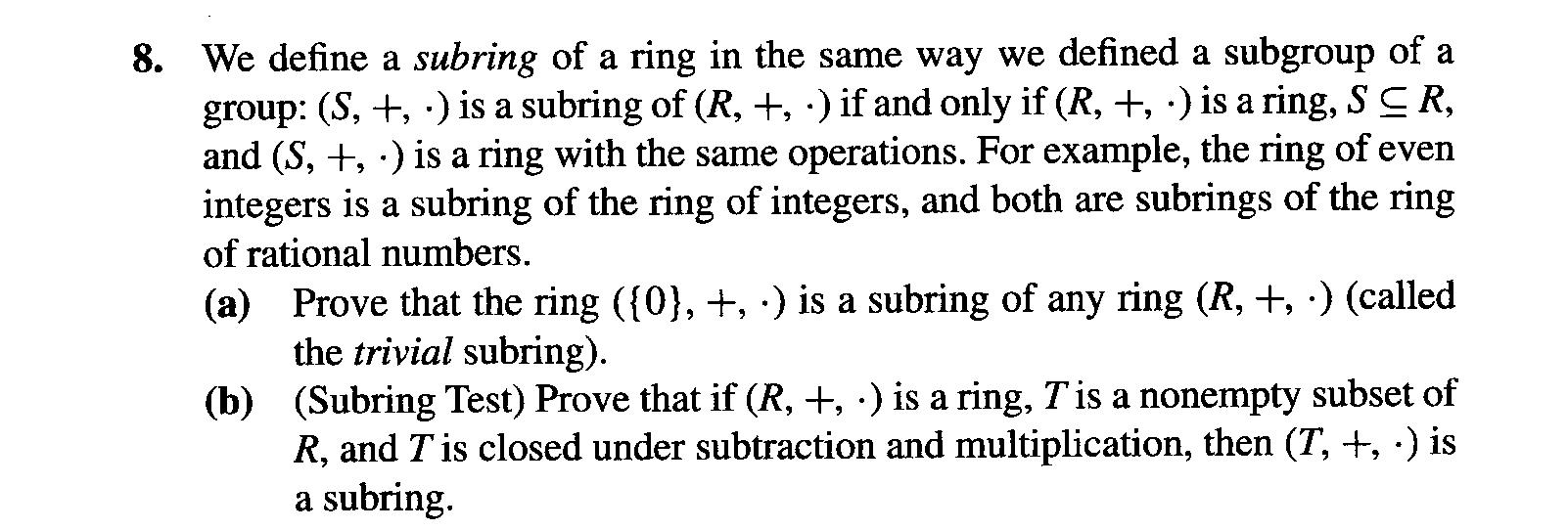 Ring definition kind of ring lec 1 unit 3 BSc II math major paper  1@mathseasysolution1913 - YouTube