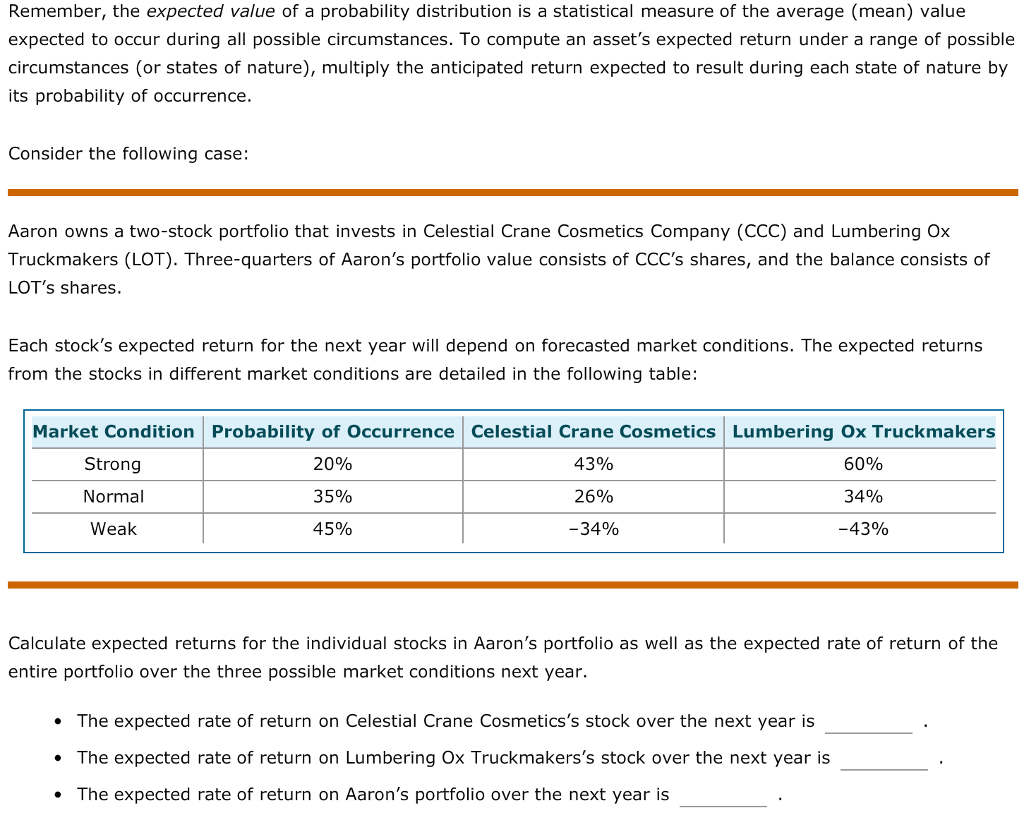 Expected value practice image